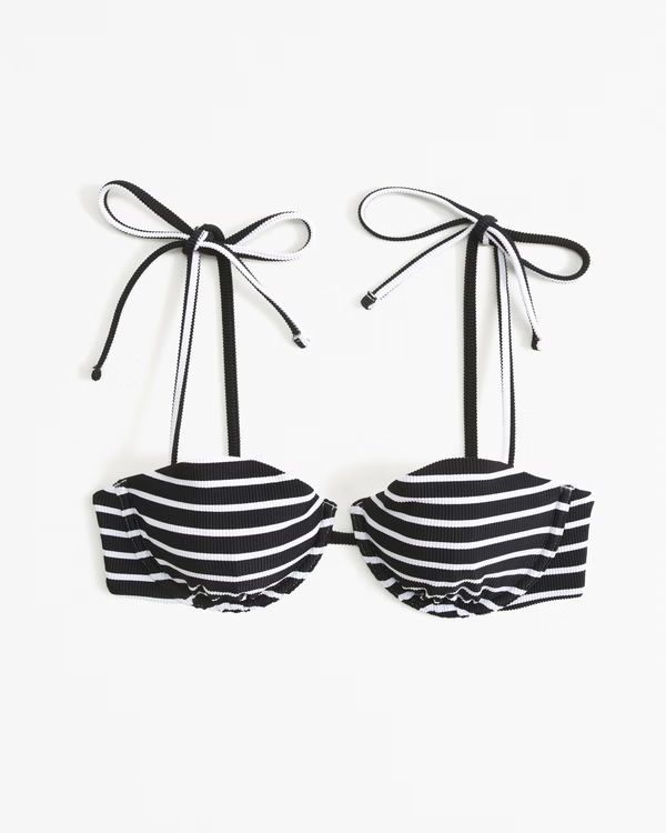 Tie-Strap Underwire Bikini Top | Abercrombie & Fitch (US)