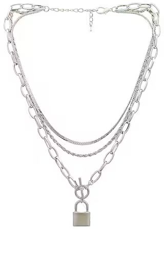 Stronger Necklace in Silver | Revolve Clothing (Global)