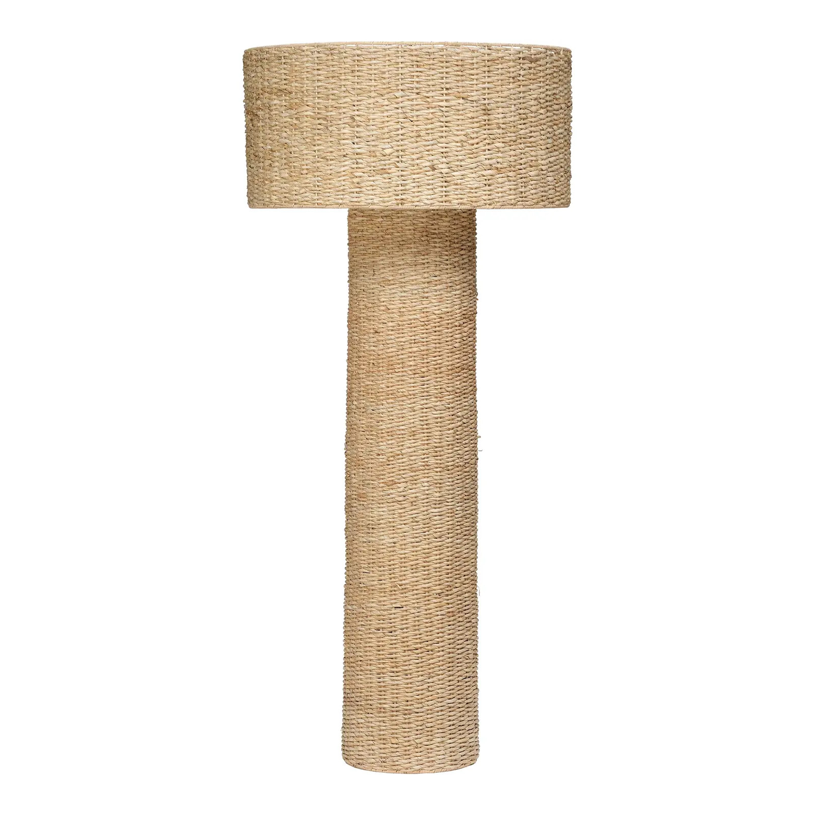 Big Island Woven Floor Lamp | Chairish