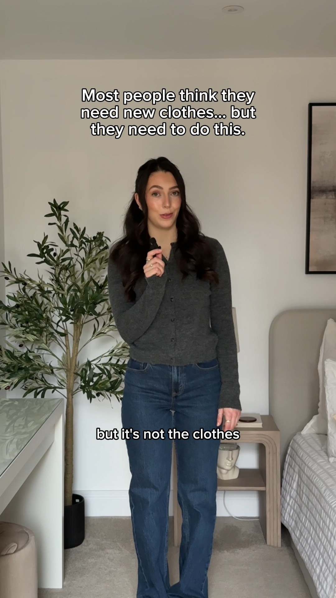 How to transform your jeans outfit in seconds 👖 Day 10/14 of my winter capsule series - all items are linked below along with similar for anything sold out! I wear the cardigan in size small, jeans in w25 long & coat in medium tall! Winter capsule wardrobe, styling tips, UK winter outfits 

#LTKgrwm #LTKSeasonal #LTKootd