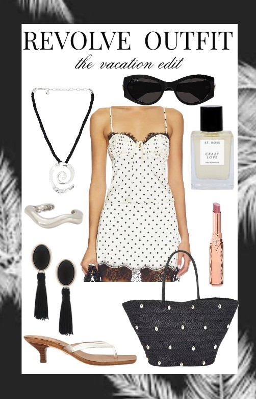 


polka dots + soft lace = the easiest vacation yes 🖤
she’s flirty, a little vintage, and made for late dinners that turn into drinks
#revolve #revolveoutfit #vacationstyle #euro summer #datenightlook #blackandwhiteoutfit #polkadotdress #summeroutfits #ltkstyle #ltkfashion #beachdinner #vacationvibes


#LTKFestival #LTKootd #LTKgrwm