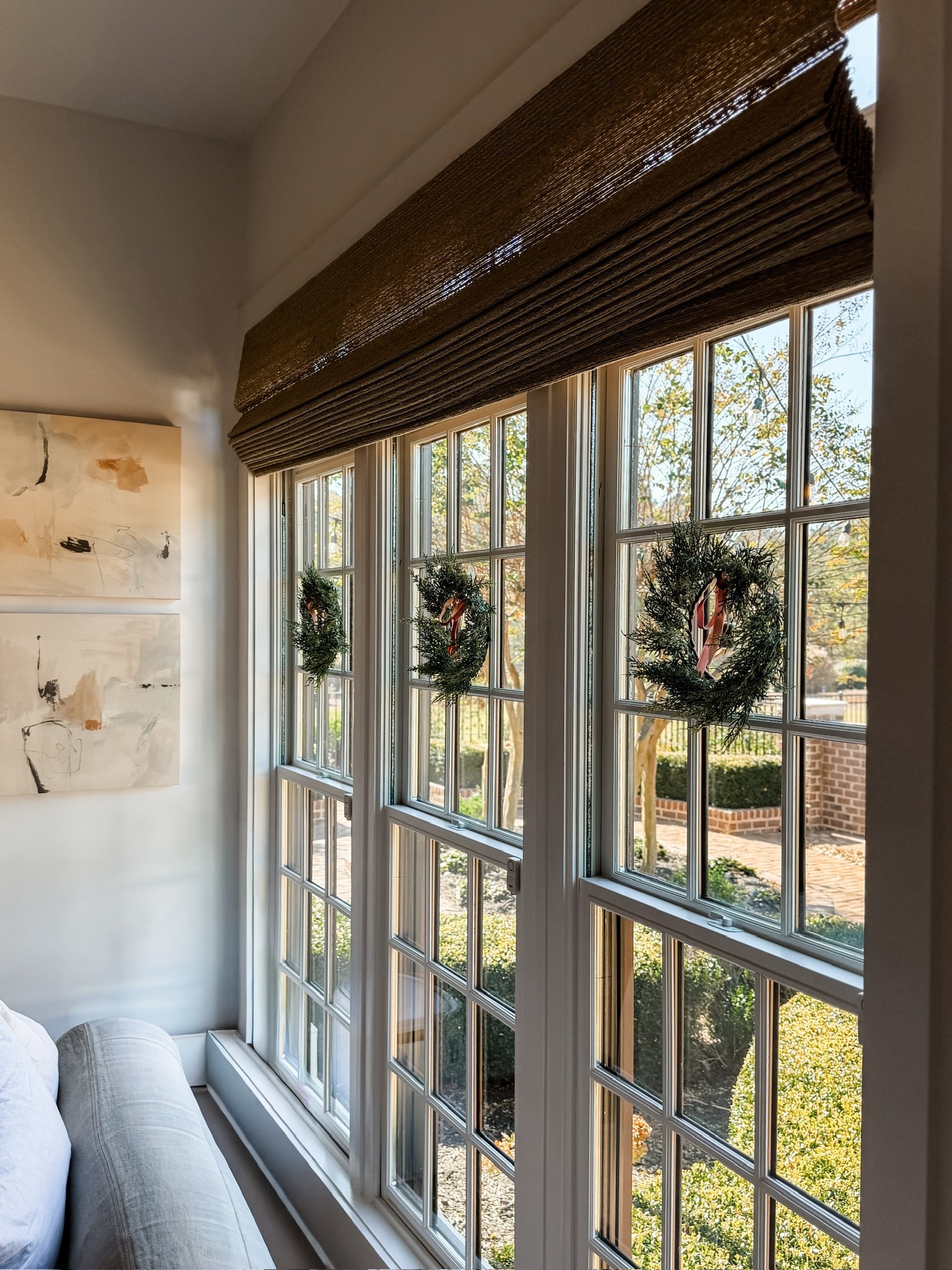 Love these small wreaths from Target to put on windows! The perfect Christmas touch to our breakfast nook area!

Loverly Grey, Christmas decor, holiday decor, Home decor, wreaths, Christmas wreaths, small wreaths

#LTKHome #LTKHoliday