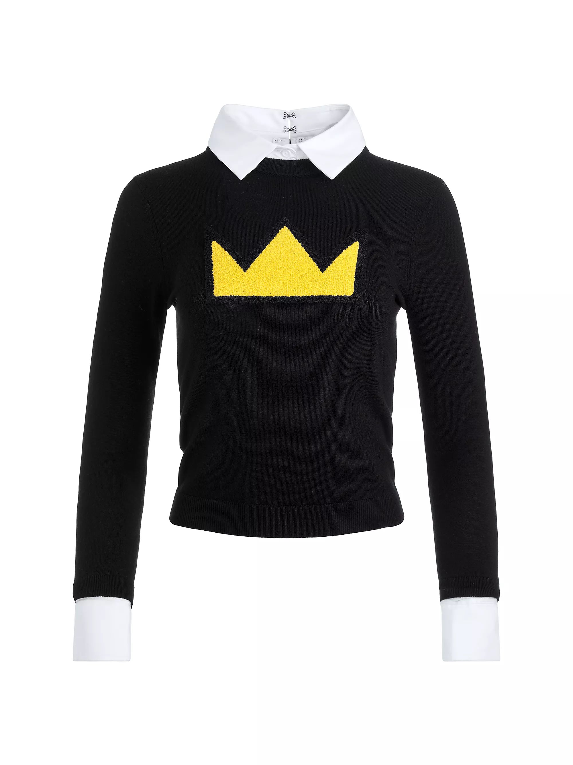 Porla Crown Collared Sweater | Saks Fifth Avenue