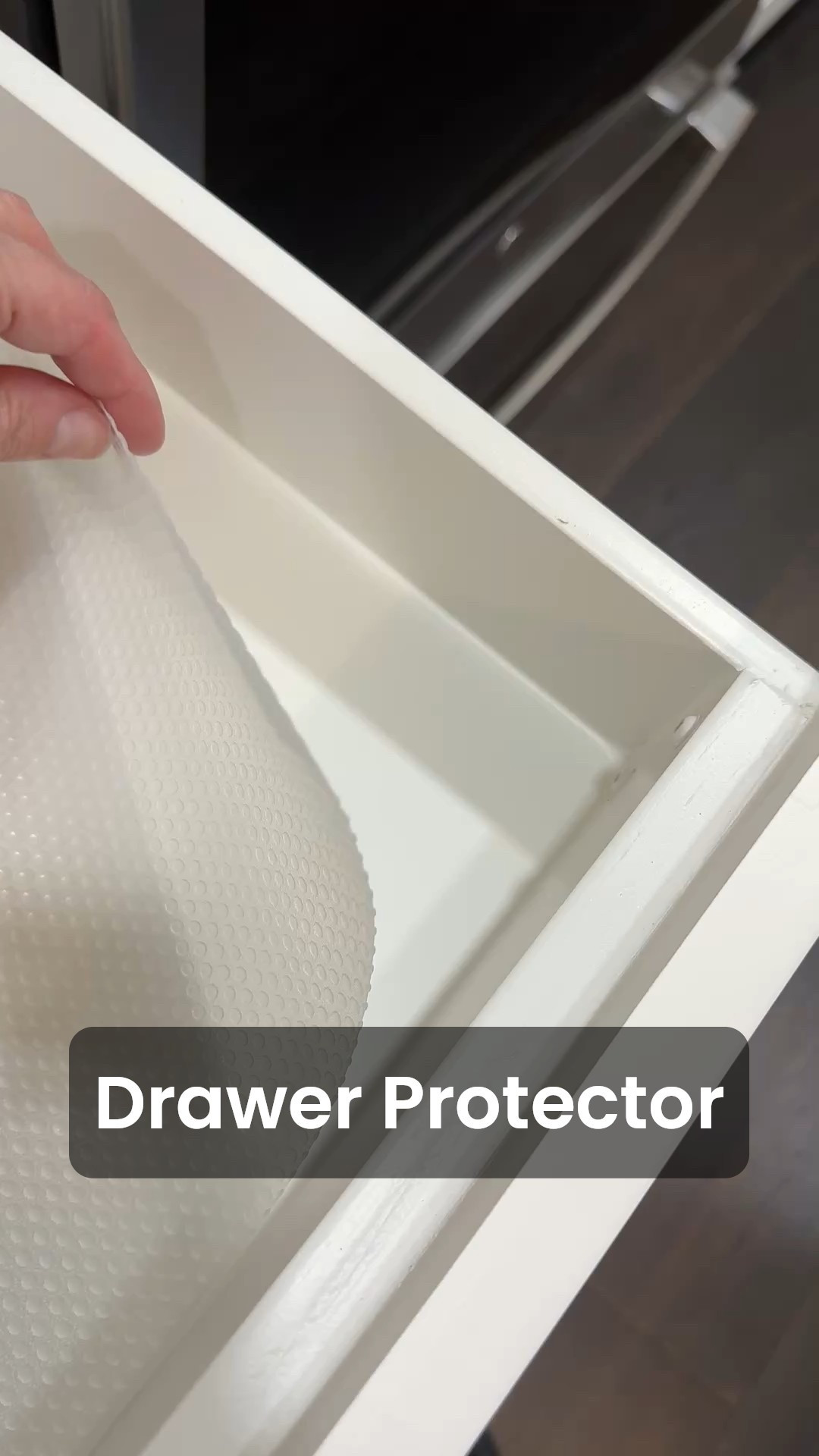 I wanted something to protect our new custom drawers that would blend into their finish. This worked perfectly 💕

#LTKvlog #LTKHome #LTKFindsUnder50