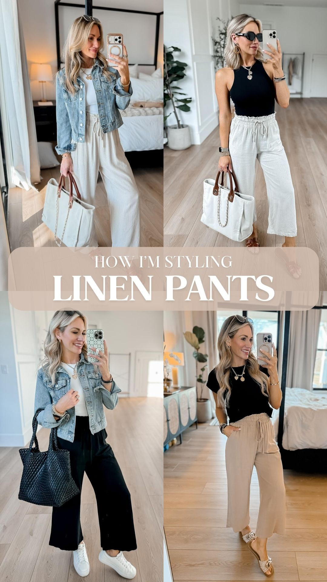 These linen pants with a stretchy elastic waistband have been my go-to spring and summer pants for years now. I love them dressed up and down and they are great for travel!  

 #LTKootd #LTKPetite #LTKTravel