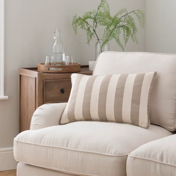 Beatrice Stripe Cushion | Dunelm