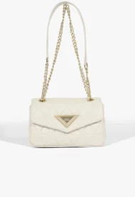 Bolsa Tiracolo Média 944 Couro Branca | Schutz BR