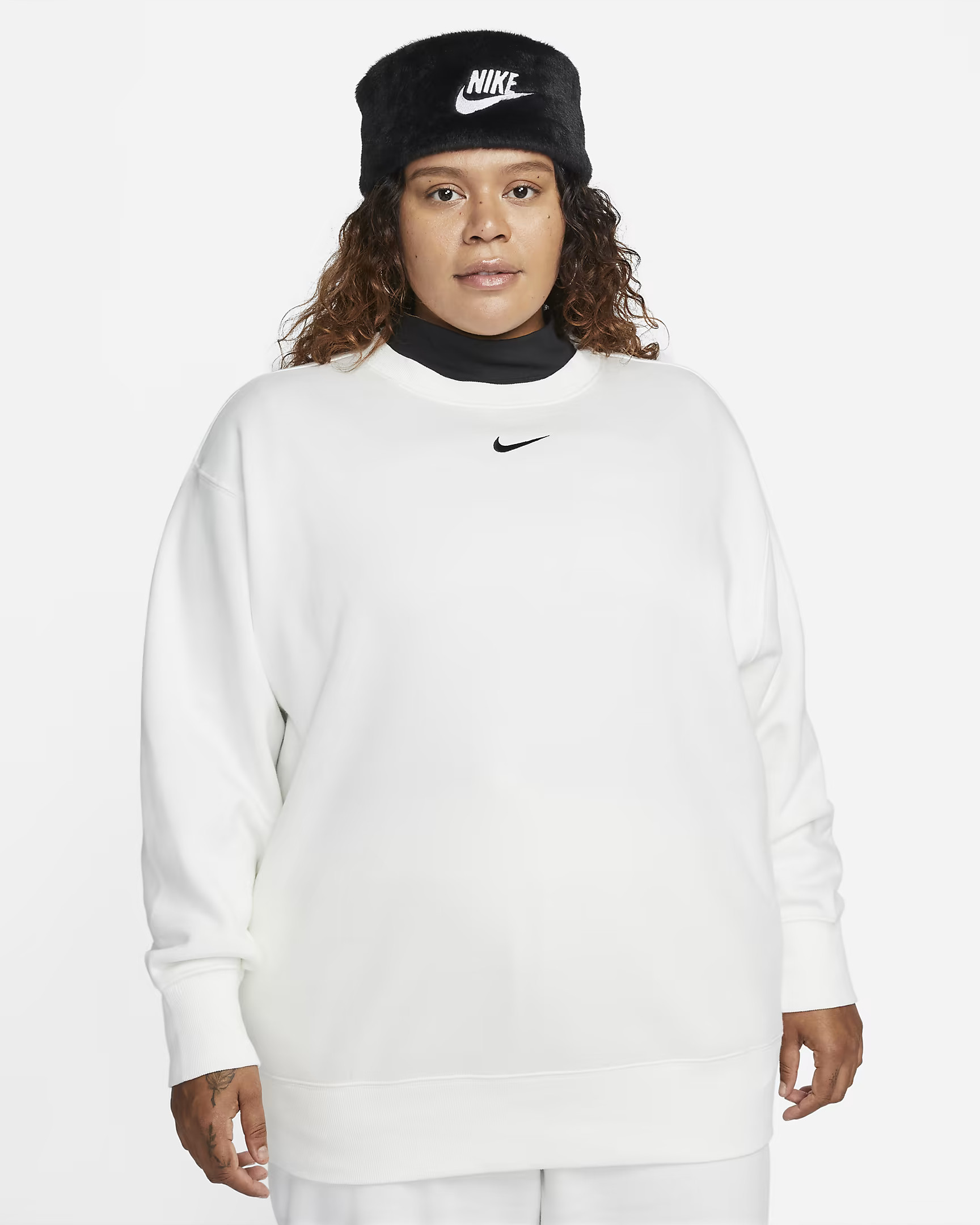 Nike Sportswear Phoenix Fleece Women's Oversized Crew-Neck Sweatshirt (Plus Size). Nike.com | Nike (US)