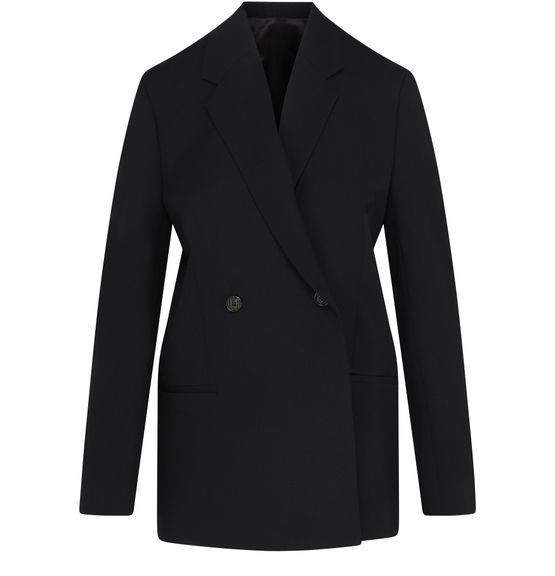 Double-Breasted Vent Blazer - TOTEME | 24S (APAC/EU)