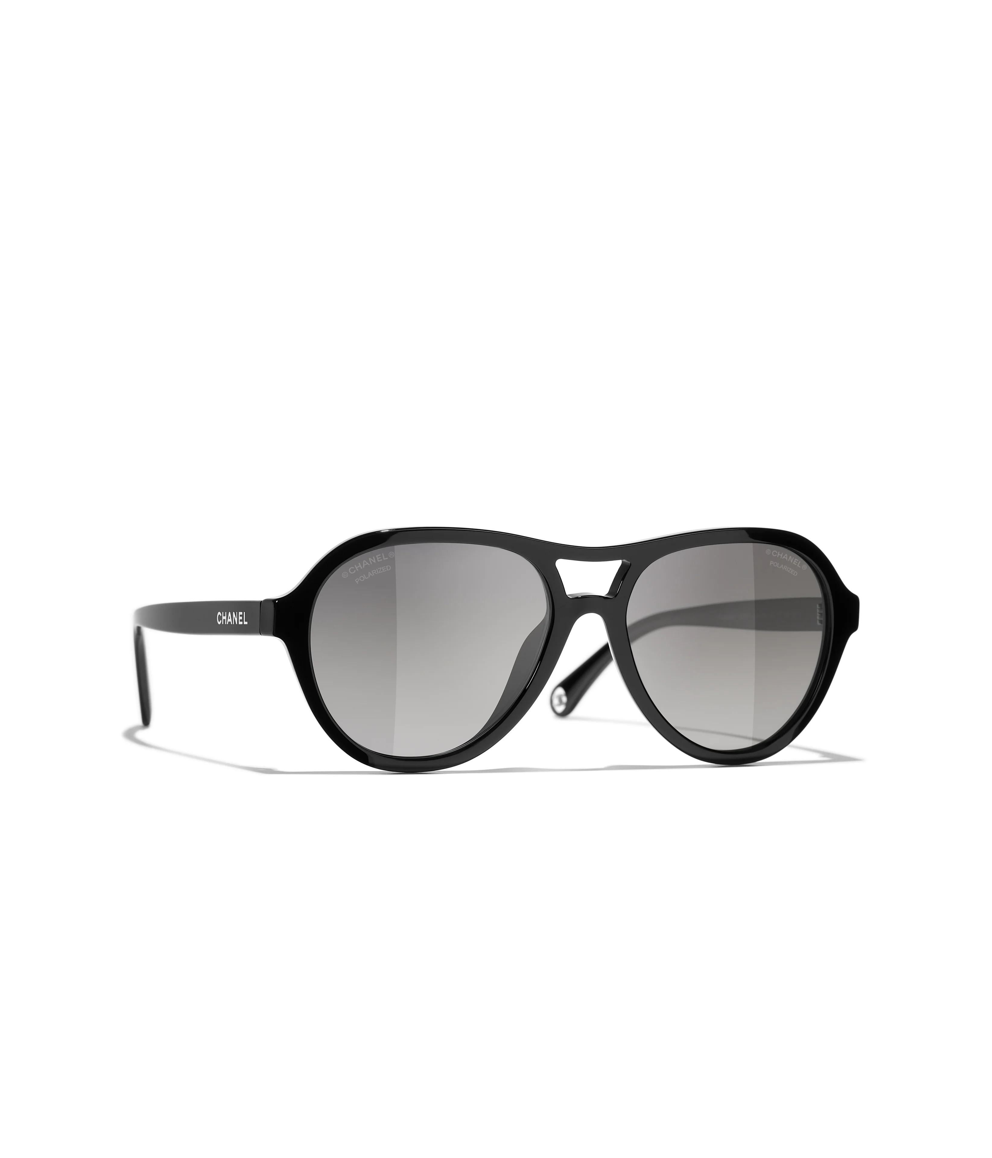 CHANEL Sunglasses: Pilot Sunglasses, acetate &mdash; Fashion | CHANEL | CHANEL | Chanel, Inc. (US)