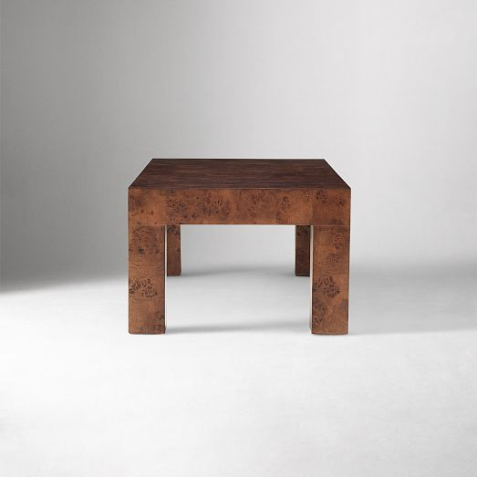 Parsons Burl Coffee Table (44") | West Elm (US)