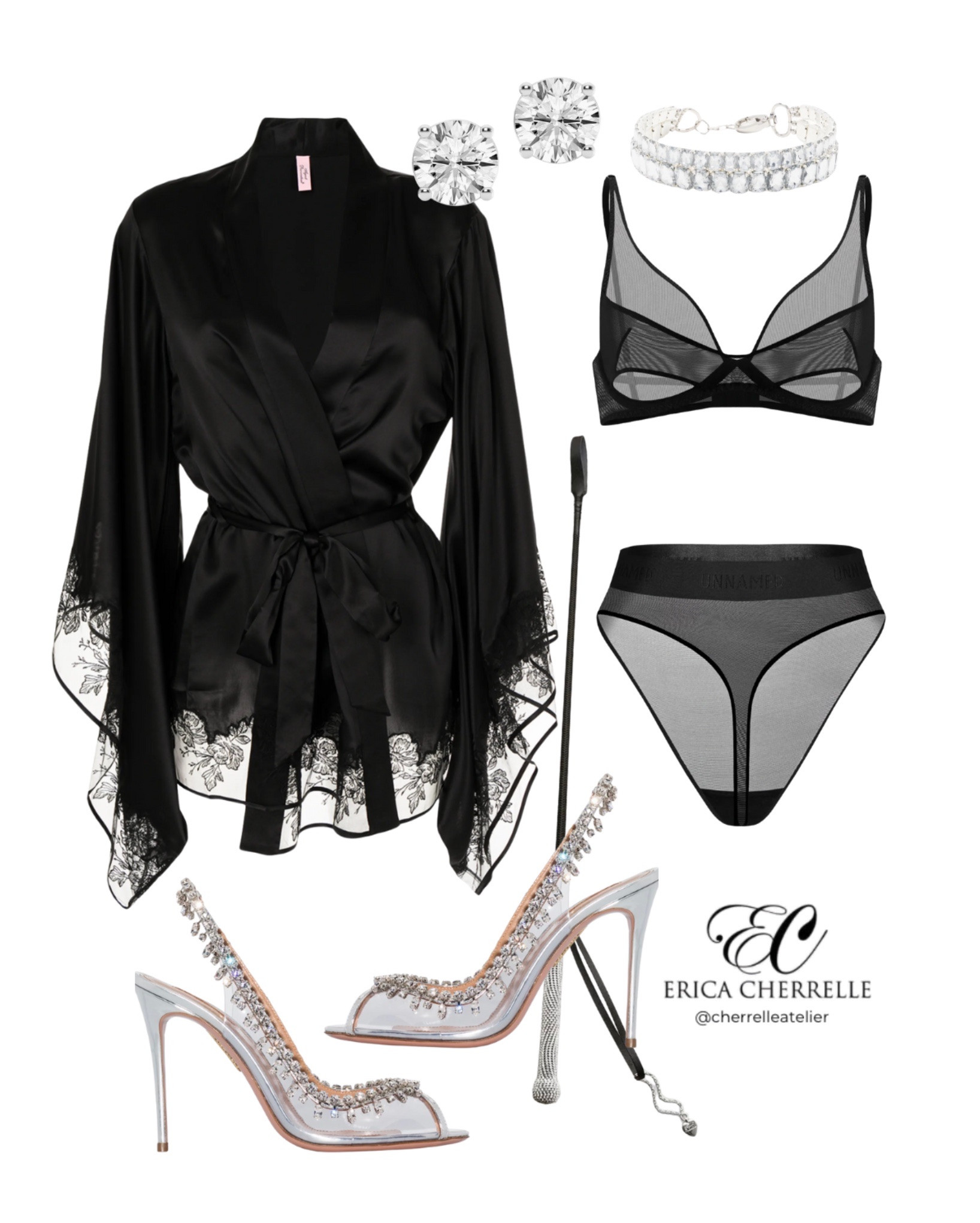 Valentine’s Day energy: soft, seductive, and unapologetically luxe 🖤✨
This is for the girl who knows that confidence is the sexiest thing she can wear.

Sheer layers, delicate lace, a little sparkle, and heels that say this night is intentional 💎
Whether it’s a romantic date, a stay-in moment, or dressing up just because — your Valentine’s look should feel like you, elevated.

Not sure how to pull it all together? I style with intention.
DM me to curate your perfect Valentine’s Day vibe 💌 #ericacherrelle #vdayoutfit #vday #lafashionstylist #styleboards

#LTKdayinmylife #LTKValentine #LTKootd