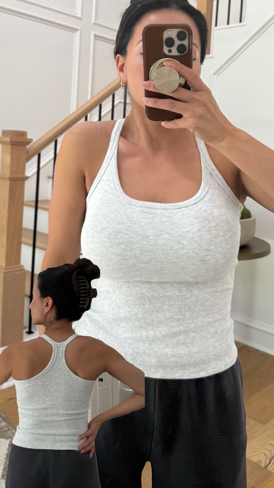 The perfect tank with built in bra, wearing xsmall

#LTKootd #LTKgrwm #LTKmomlife