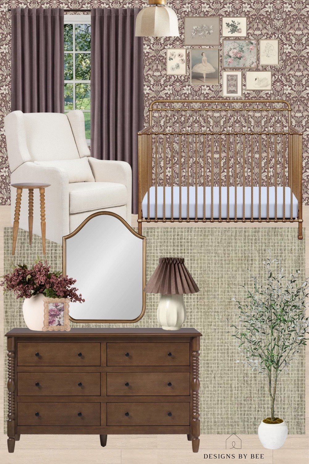 girl nursery 

#LTKBaby #LTKBump #LTKHome