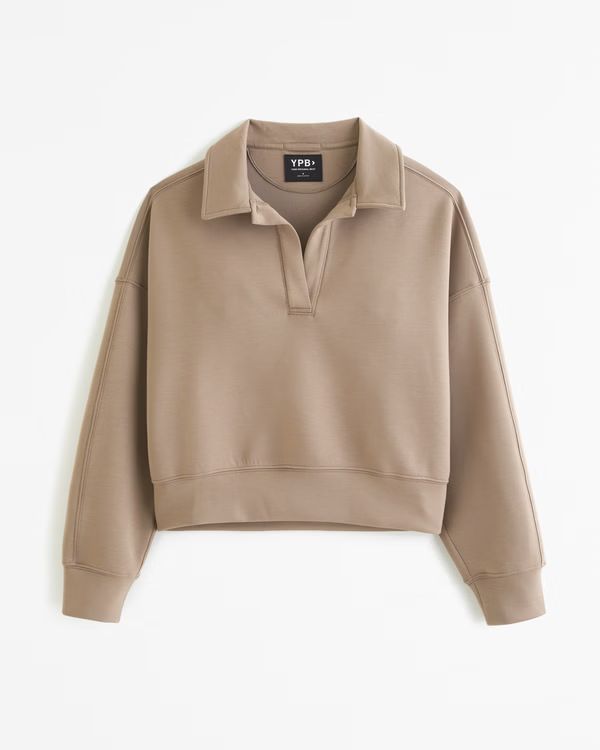 YPB neoKNIT Polo Sweatshirt | Abercrombie & Fitch (US)