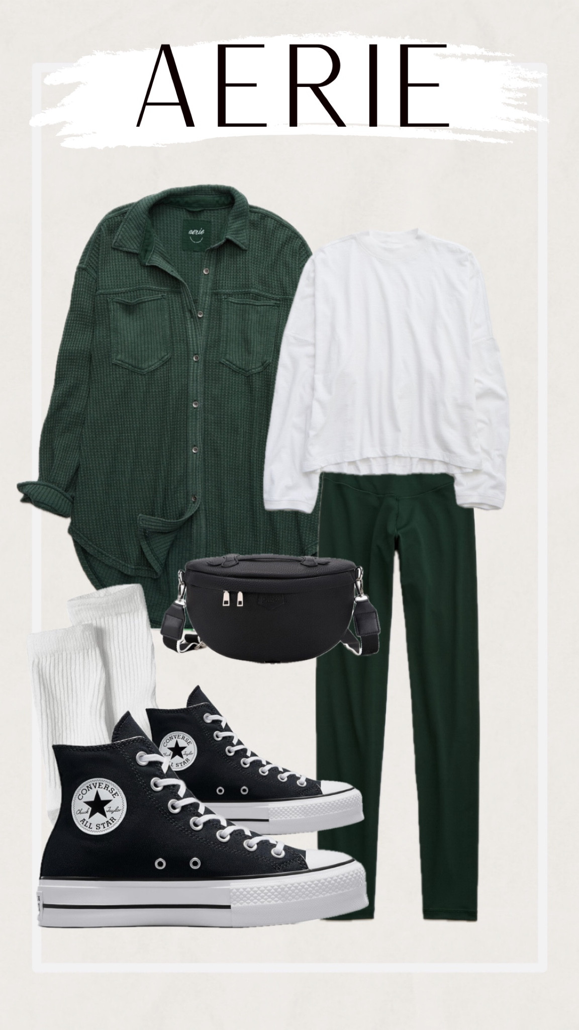 Comfy fall outfit idea 
#aerie #leggings #fallfashion 

#LTKSaleAlert #LTKFindsUnder50 #LTKStyleTip