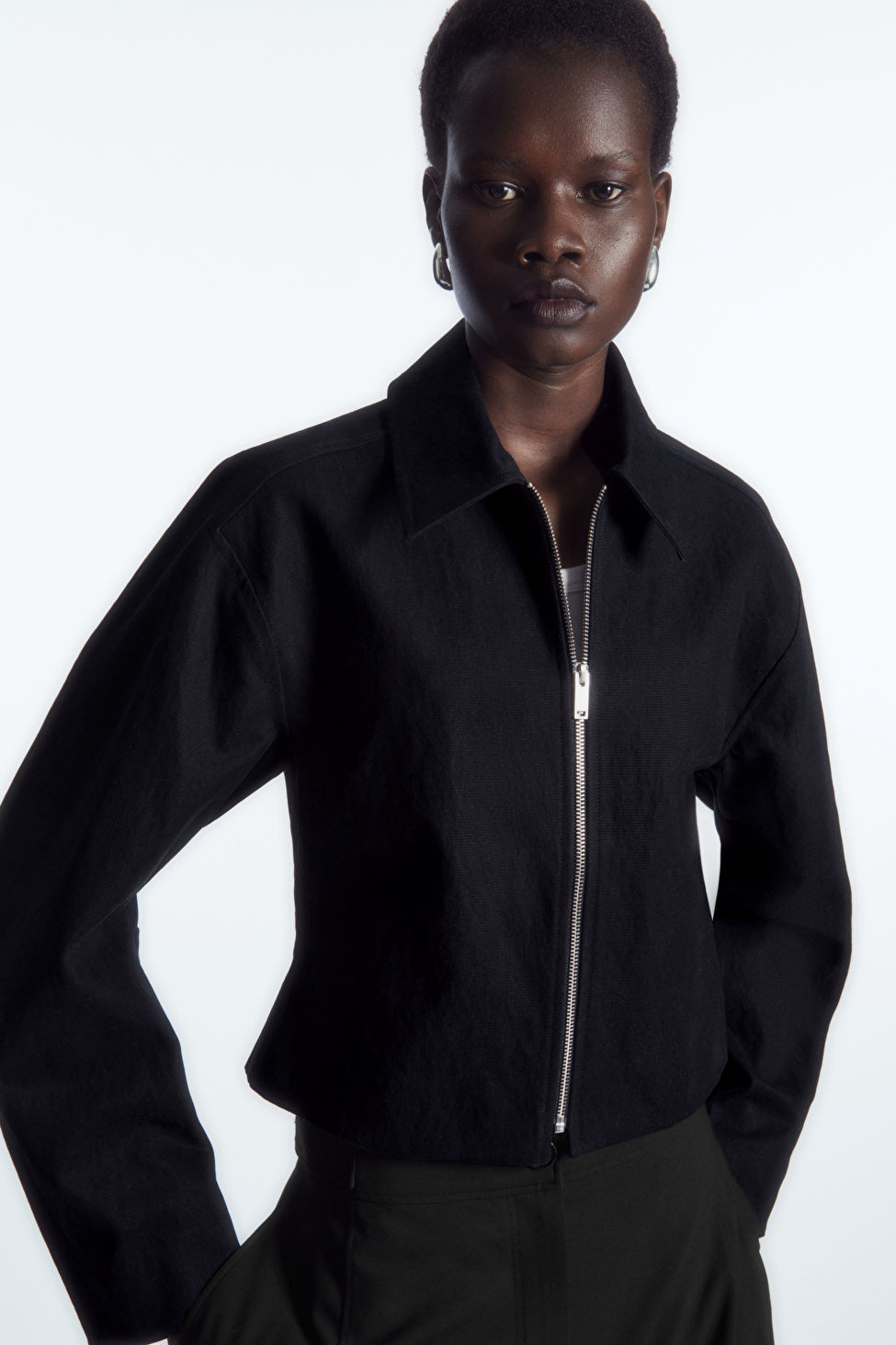 CROPPED WAISTED JACKET | COS (EU)