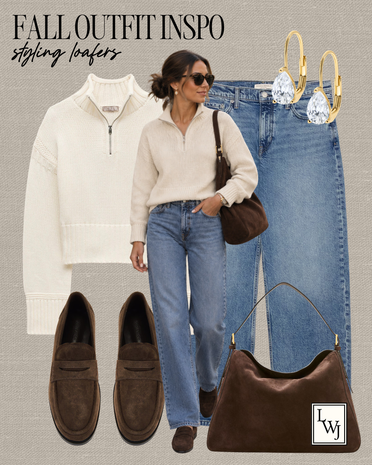 fall outfit inspo styling loafers 

fall outfits / fall style / chocolate brown loafers / simple and polished / fall capsule outfits  

 #LTKootd #LTKSeasonal
