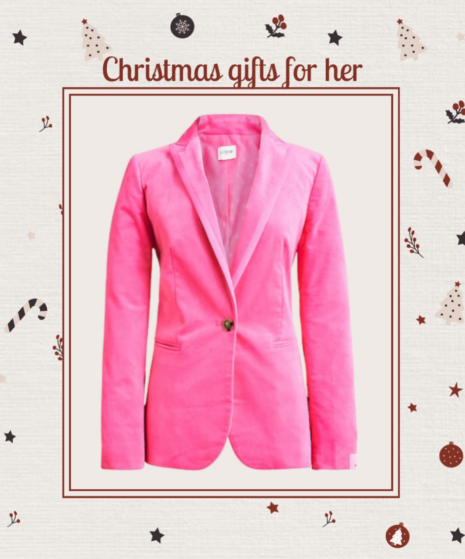 Pink velvet blazer, jcrew, work outfit 

#LTKGiftGuide #LTKHoliday #LTKworkwear