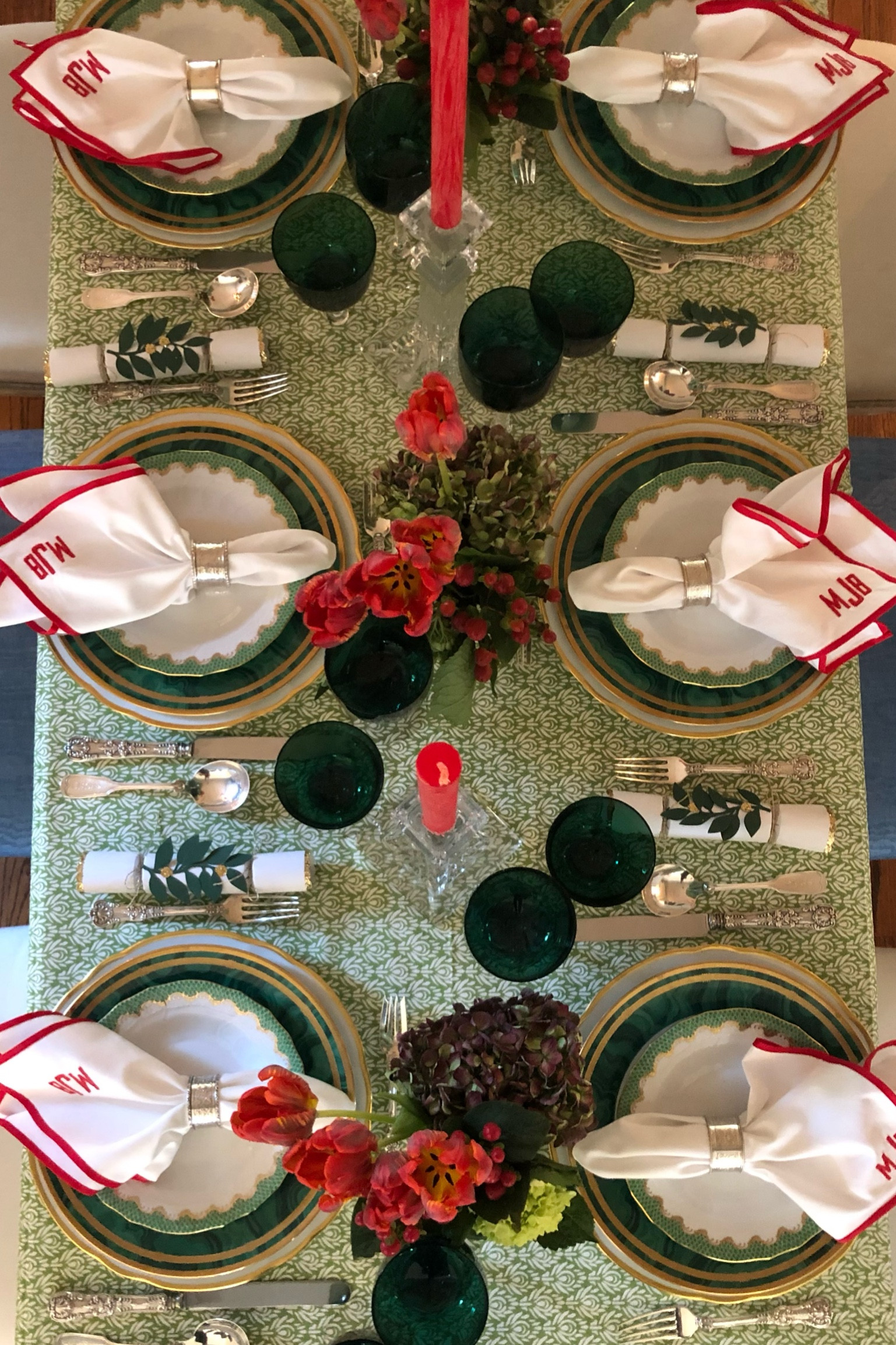Bright and happy, a classic red and green Christmas table! 

#LTKParties #LTKHoliday #LTKSeasonal