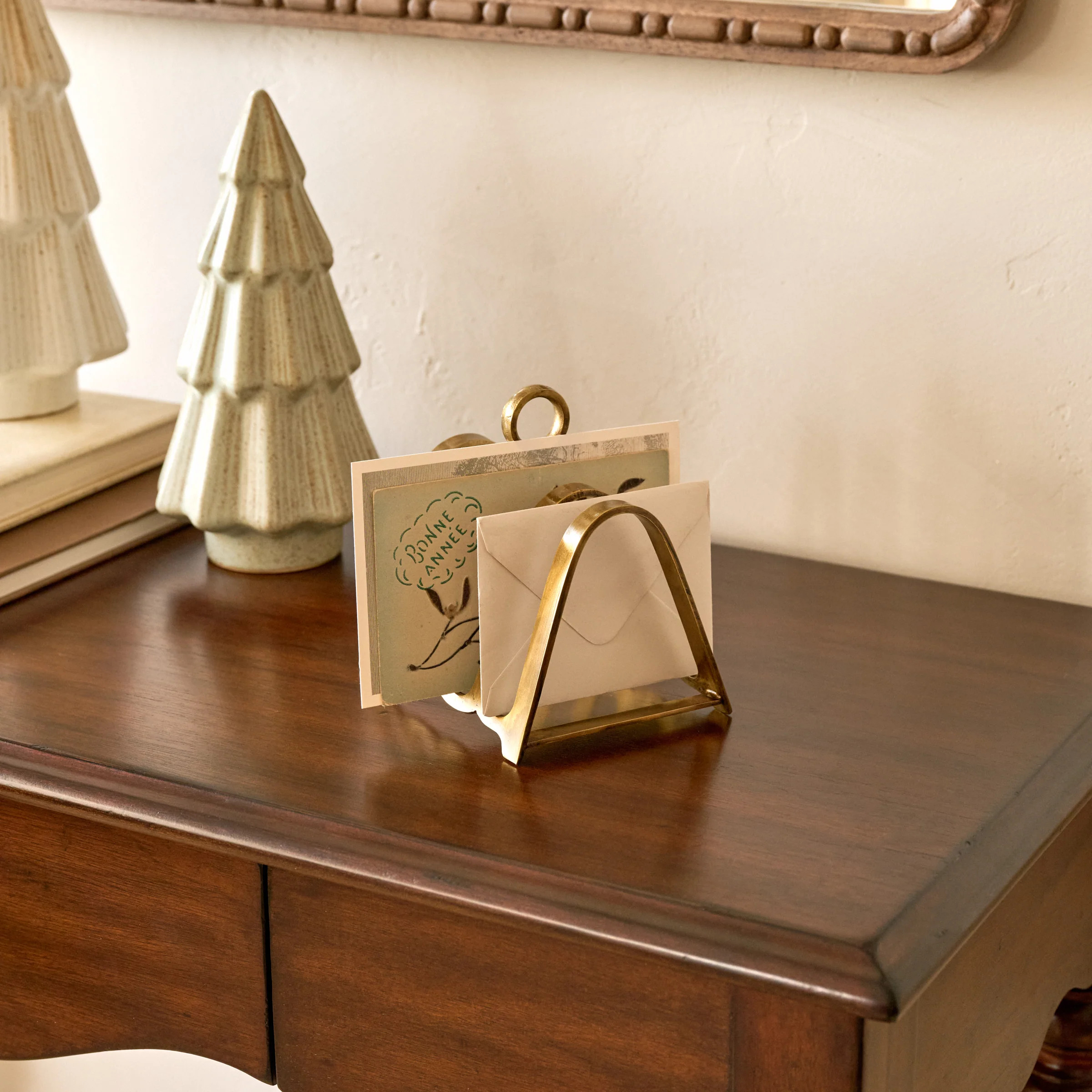 Brass Decorative Card Divider | Magnolia