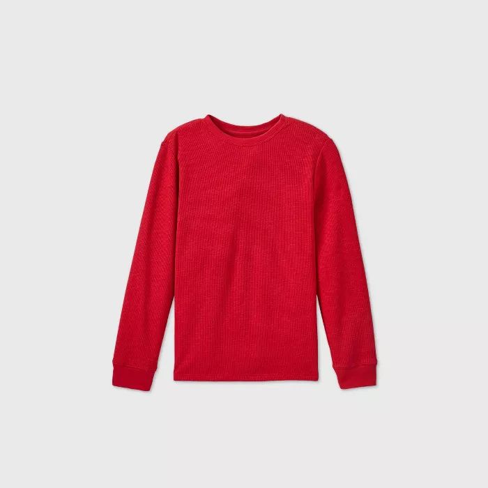 Boys' Long Sleeve Thermal T-Shirt - Cat & Jack™ | Target