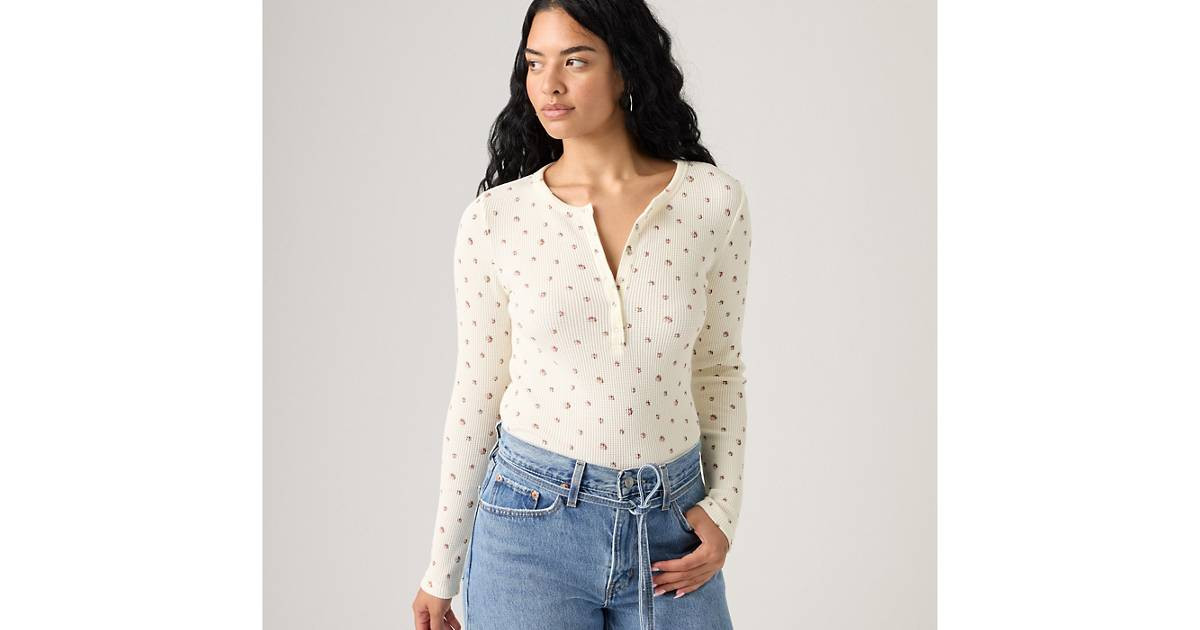 Dry Goods Women's Waffle Henley | Levi's US