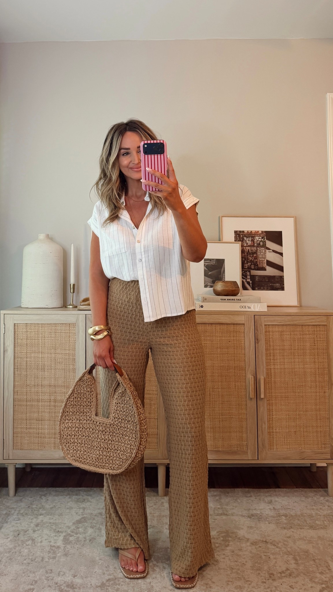 35% off with LEANN35, if expired use code LEANN30easy, comfy effortless neutral outfit! size M in both @VICI  size M in both

#LTKootd #LTKTravel