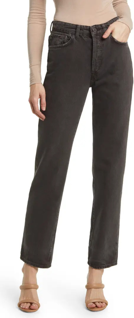 Alexxis High Waist Straight Leg Jeans | Nordstrom Rack