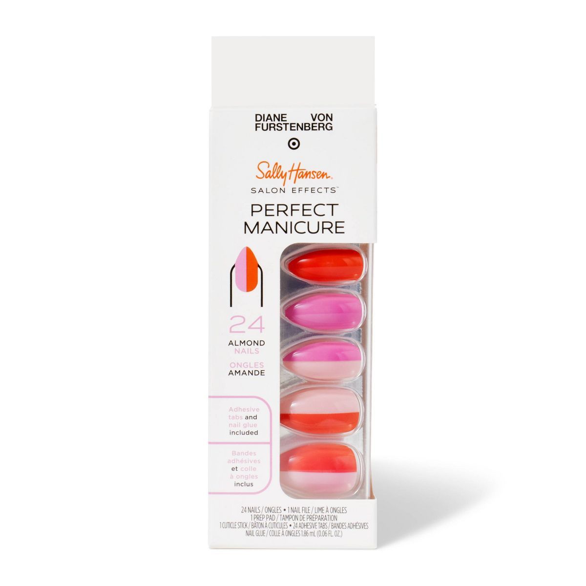 DVF for Target x Sally Hansen Salon Effects Perfect Manicure - 24ct | Target