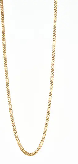 William Rast Men's Franco Stainless Steel Curb Chain Necklace | Nordstromrack | Nordstrom Rack