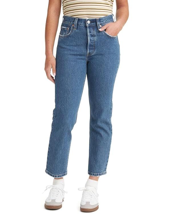 Levi's Women's Premium 501 Crop Jeans | Amazon (US)