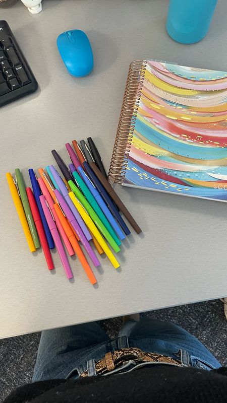 Favorite monthly/weekly planner - it’s customizable! And favorite felt pens in all the colors

#LTKfindsunder50 #LTKSeasonal #LTKMostLoved