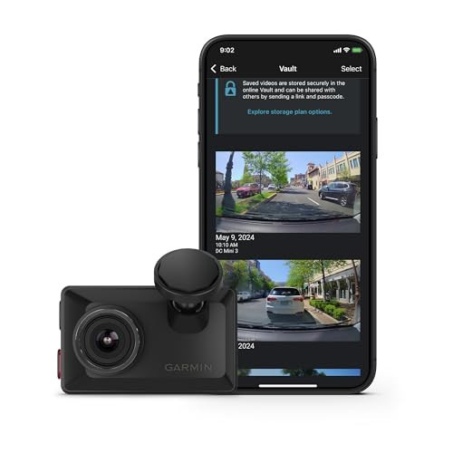 Garmin Dash Cam™ X310, Compact 4k Ultra HD Touchscreen Dash Cam with a 140-degree Field of View, Built in Clarity™ Polarizer, Voice Controlled, GPS, 2.4” Display, Automatic Recording | Amazon (US)