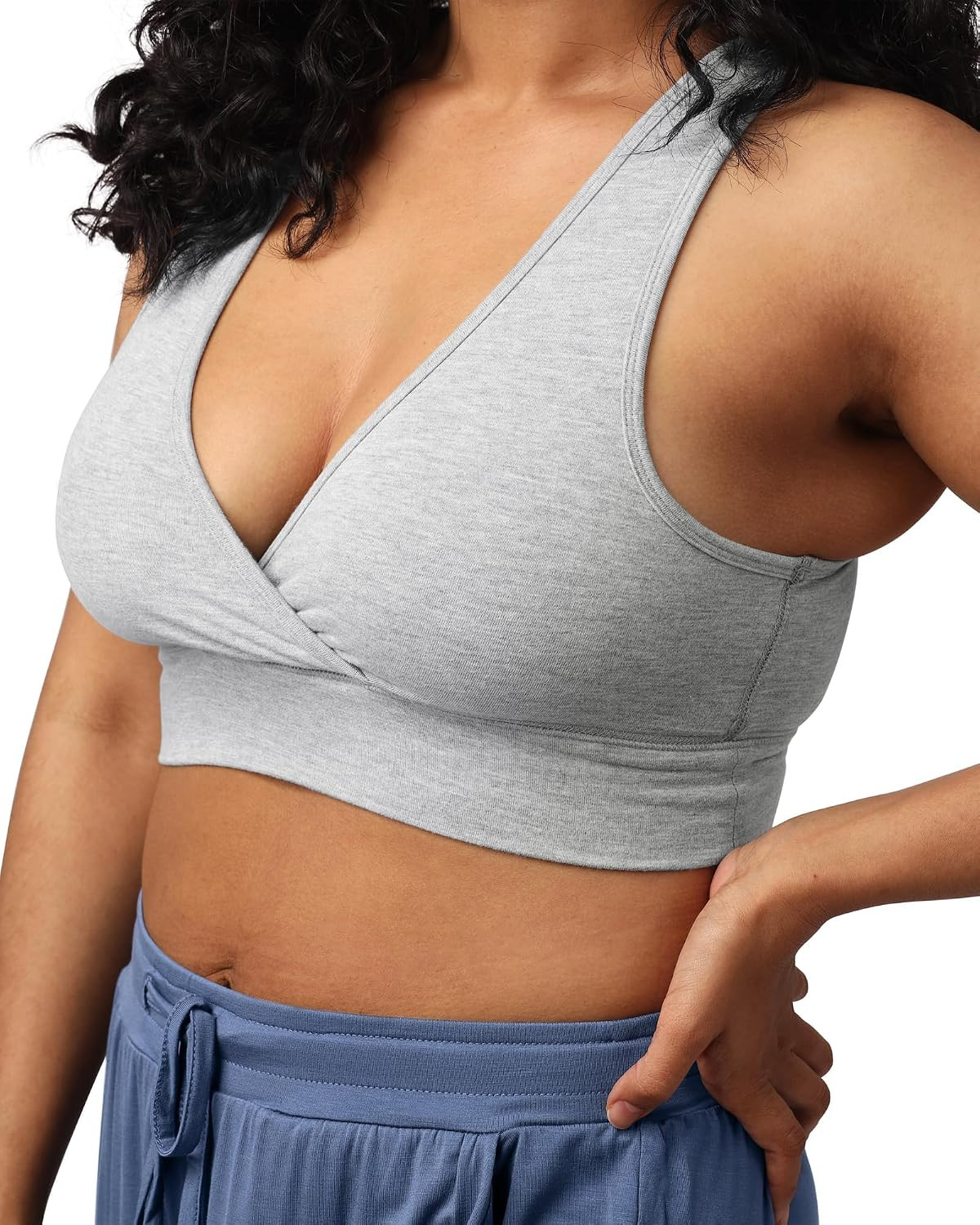 Kindred Bravely French Terry Racerback Nursing & Sleep Bra, Maternity Bra | Amazon (US)