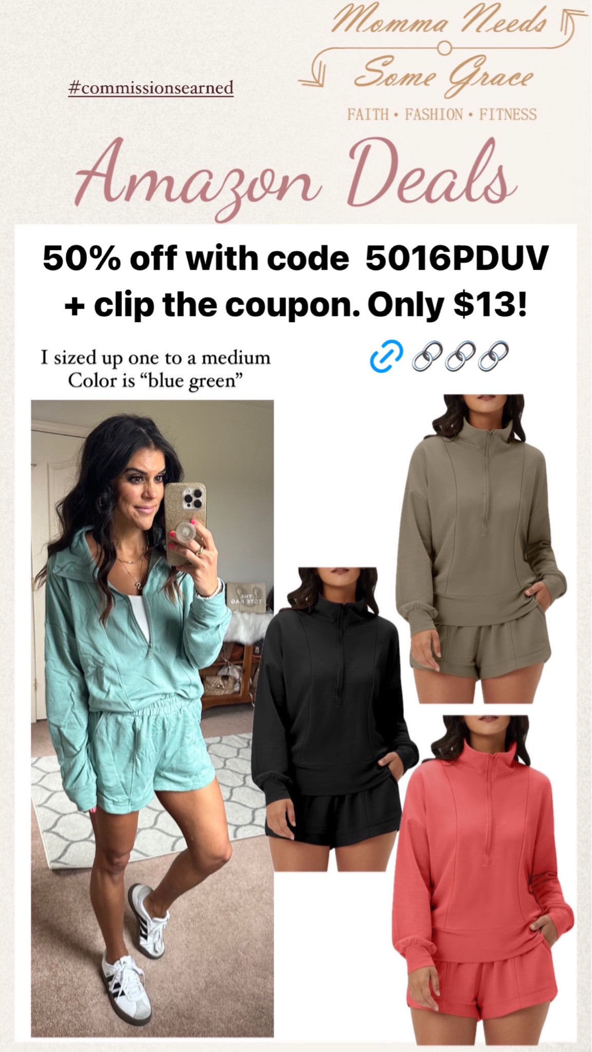 Lounge set on promo! Sized to a medium 

#LTKSaleAlert #LTKStyleTip #LTKFindsUnder100