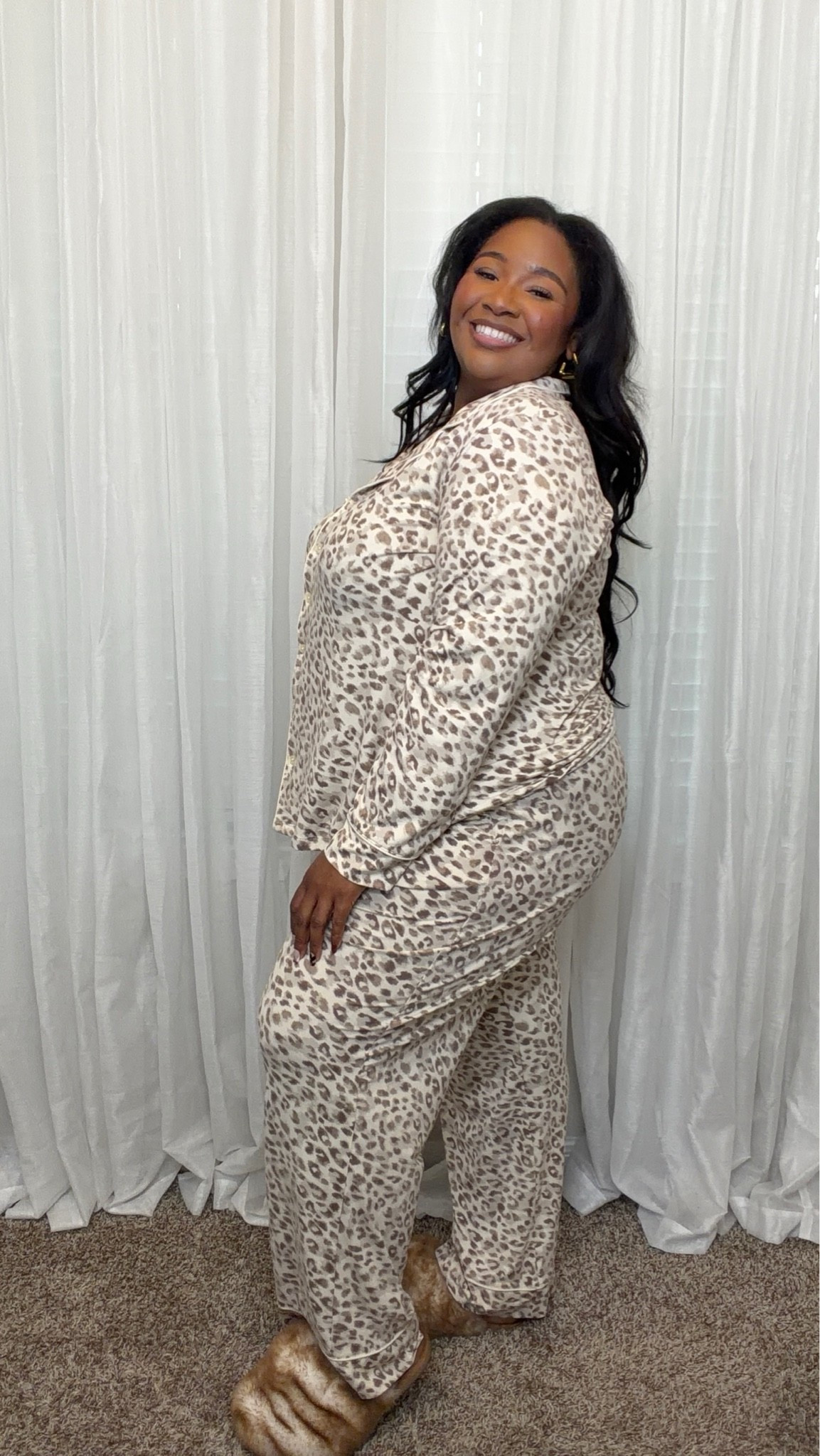 Comfy printed pajama set from Walmart!

#LTKPlusSize #LTKSaleAlert #LTKselfcare