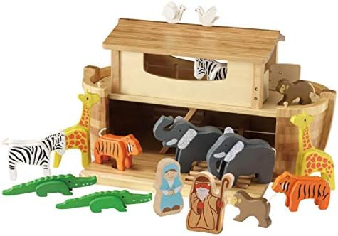 EverEarth - Giant Noah´s Ark with Animals & Figures (EE33773),Multi | Amazon (US)
