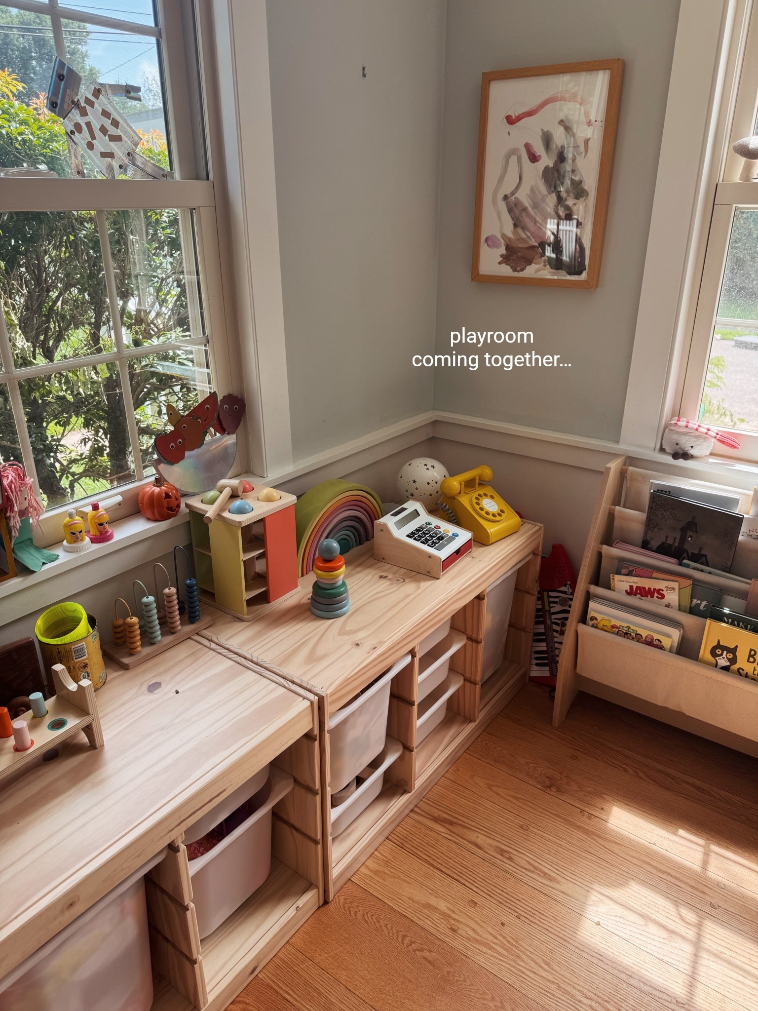 their little playroom is coming together (rest of the house is a disaster)

#LTKFamily #LTKKids #LTKHome