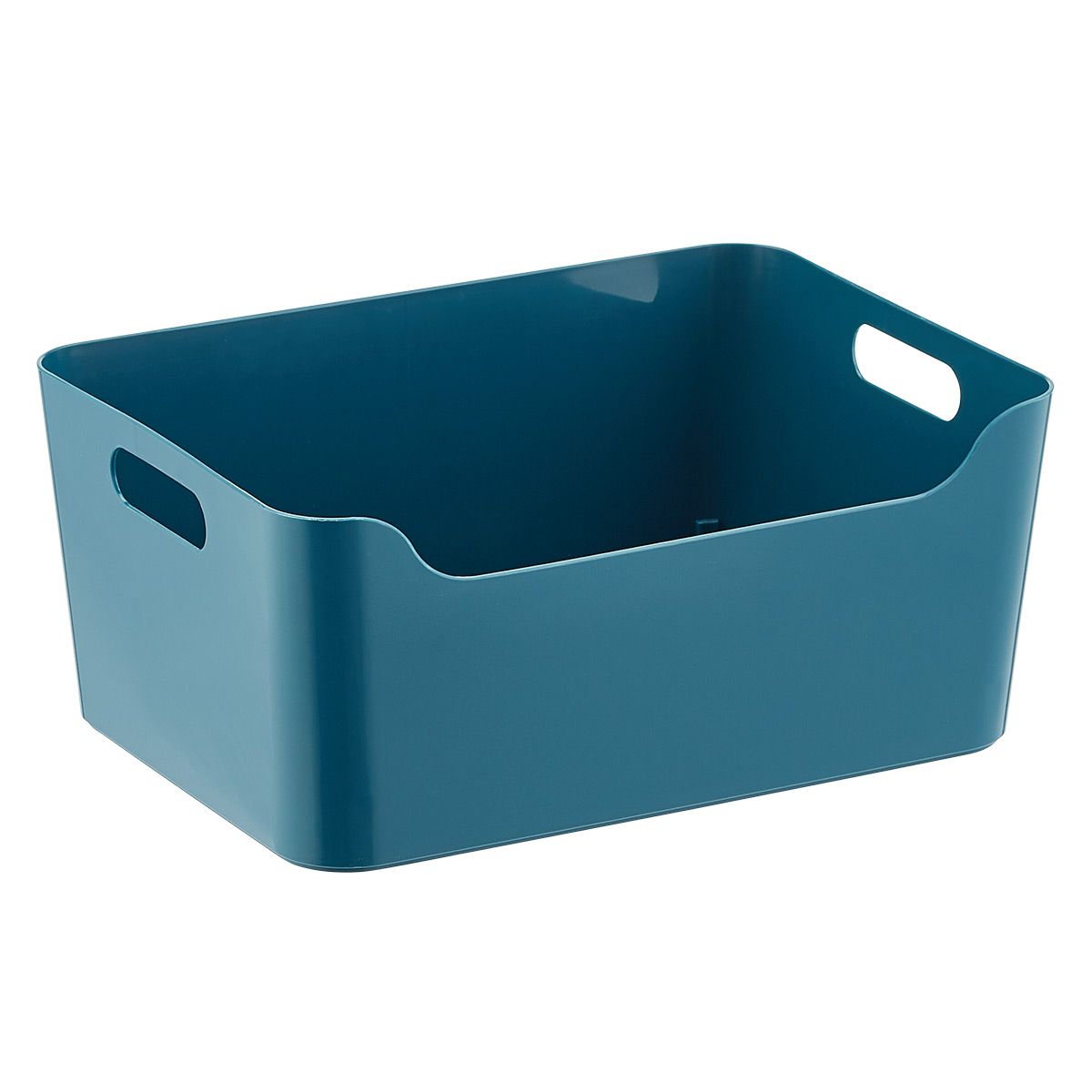 Plastic Storage Bin w/ Handles | The Container Store