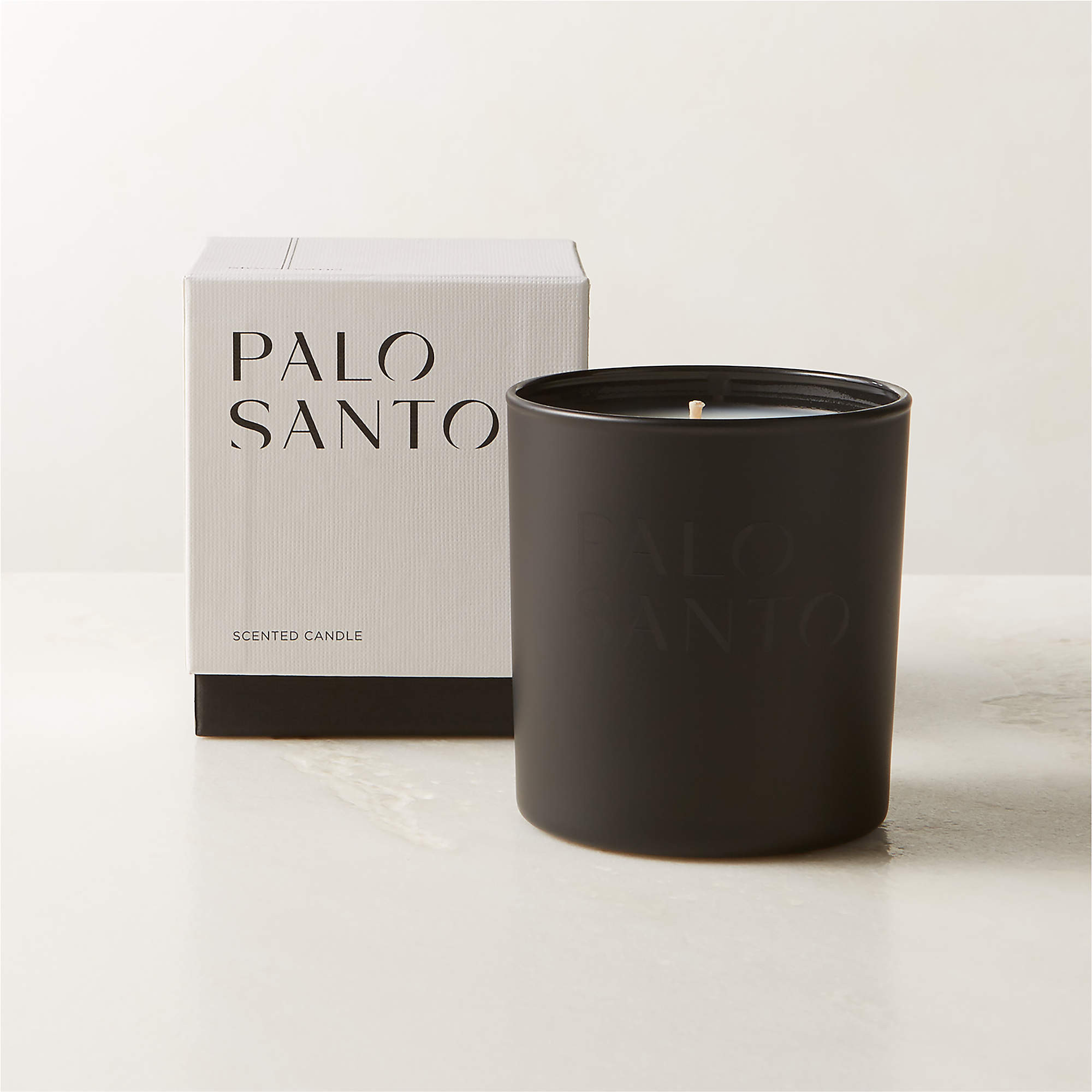 Stockhome Palo Santo Scented Candle 8oz + Reviews | CB2 | CB2
