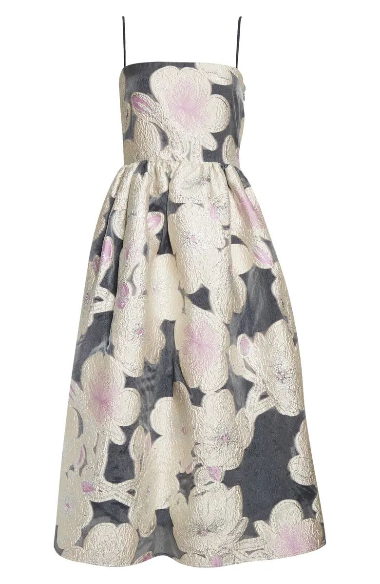 Stine Goya Anny Floral Jacquard Metallic Dress | Nordstrom | Nordstrom
