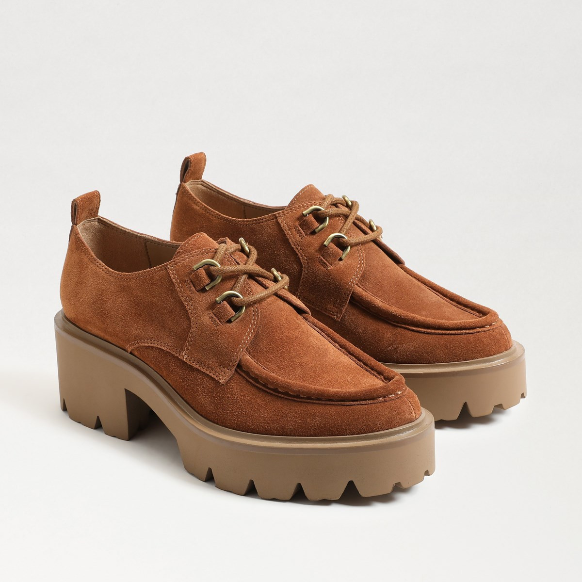 Monna Lace up Lug Sole Loafer | Sam Edelman
