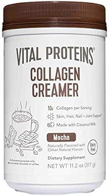 Vital Proteins Collagen Coffee Creamer, No Dairy & Low Sugar Powder with Collagen Peptides Supple... | Amazon (US)