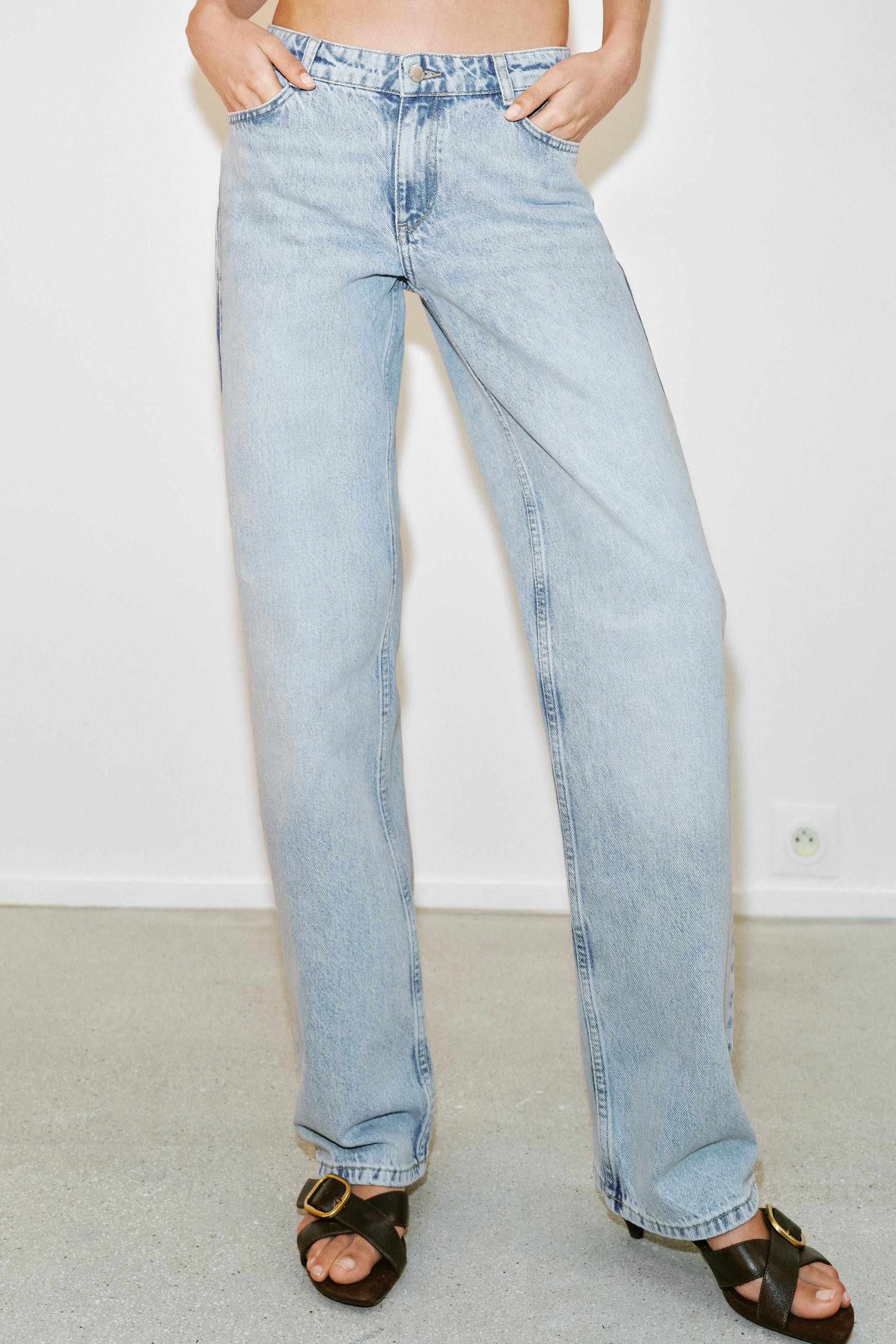 Z1975 LOW RISE STRAIGHT JEANS | Zara US