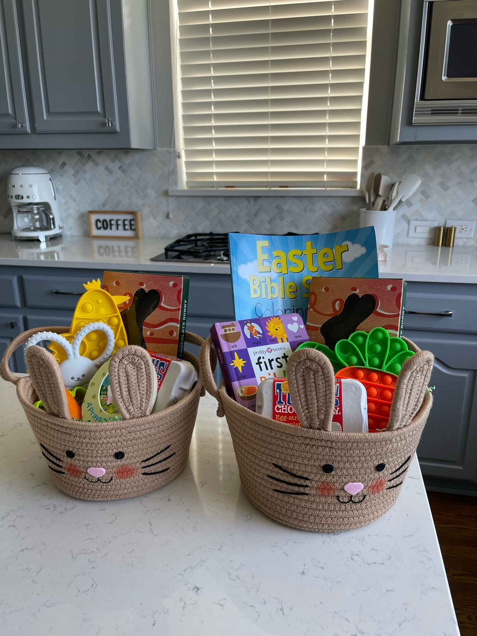 Simple and affordable Easter baskets for babies and toddlers! I also added some chocolate bunnies and eggs 😊

#LTKbaby #LTKkids #LTKfamily