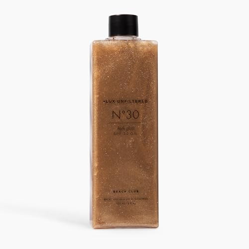 +Lux Unfiltered High Gloss N°30 Shimmer Body Oil with SPF 30 - Instant Bronze Shimmering Body Oi... | Amazon (US)