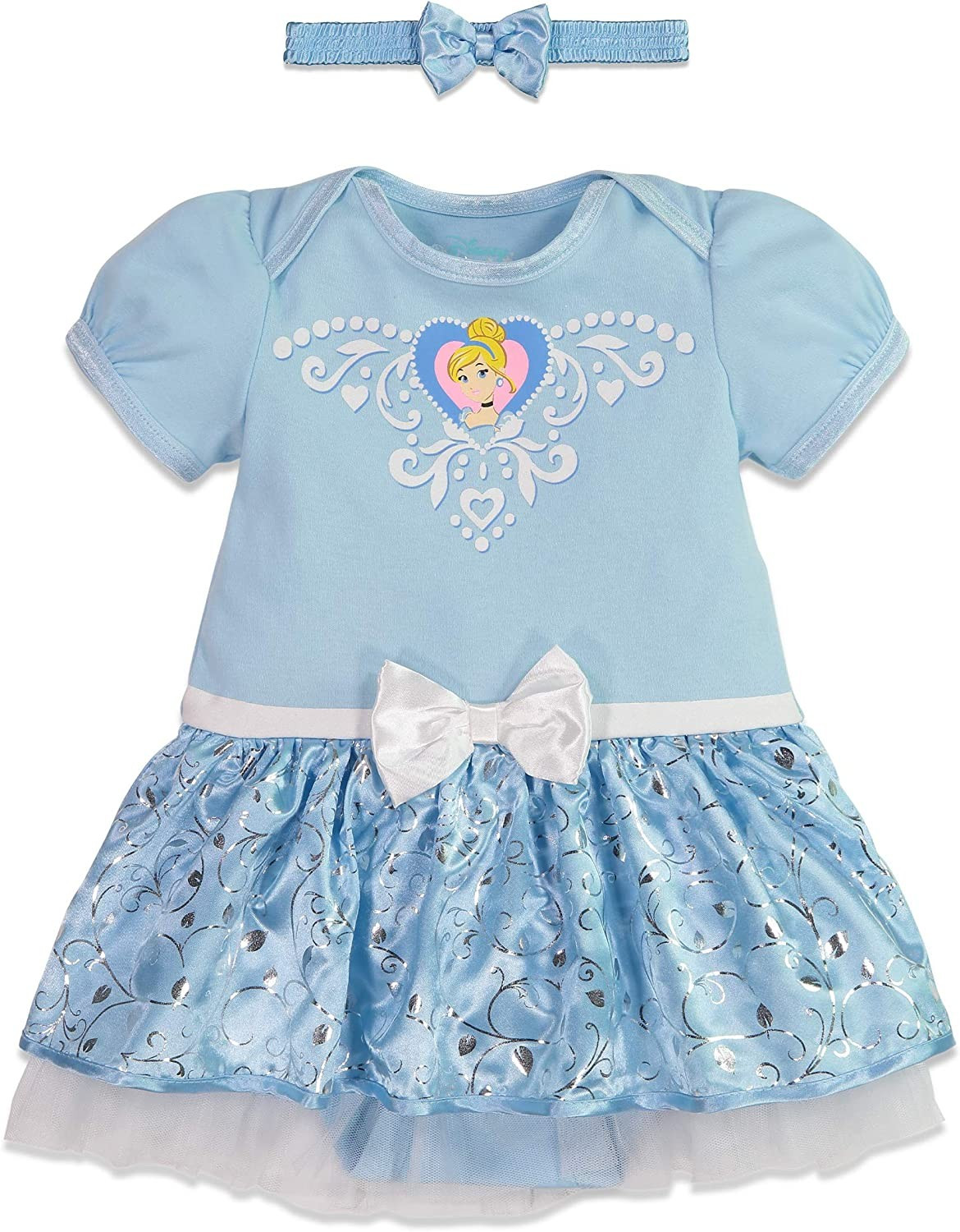 Disney Princess Cinderella Dress & Headband Set | Amazon (US)