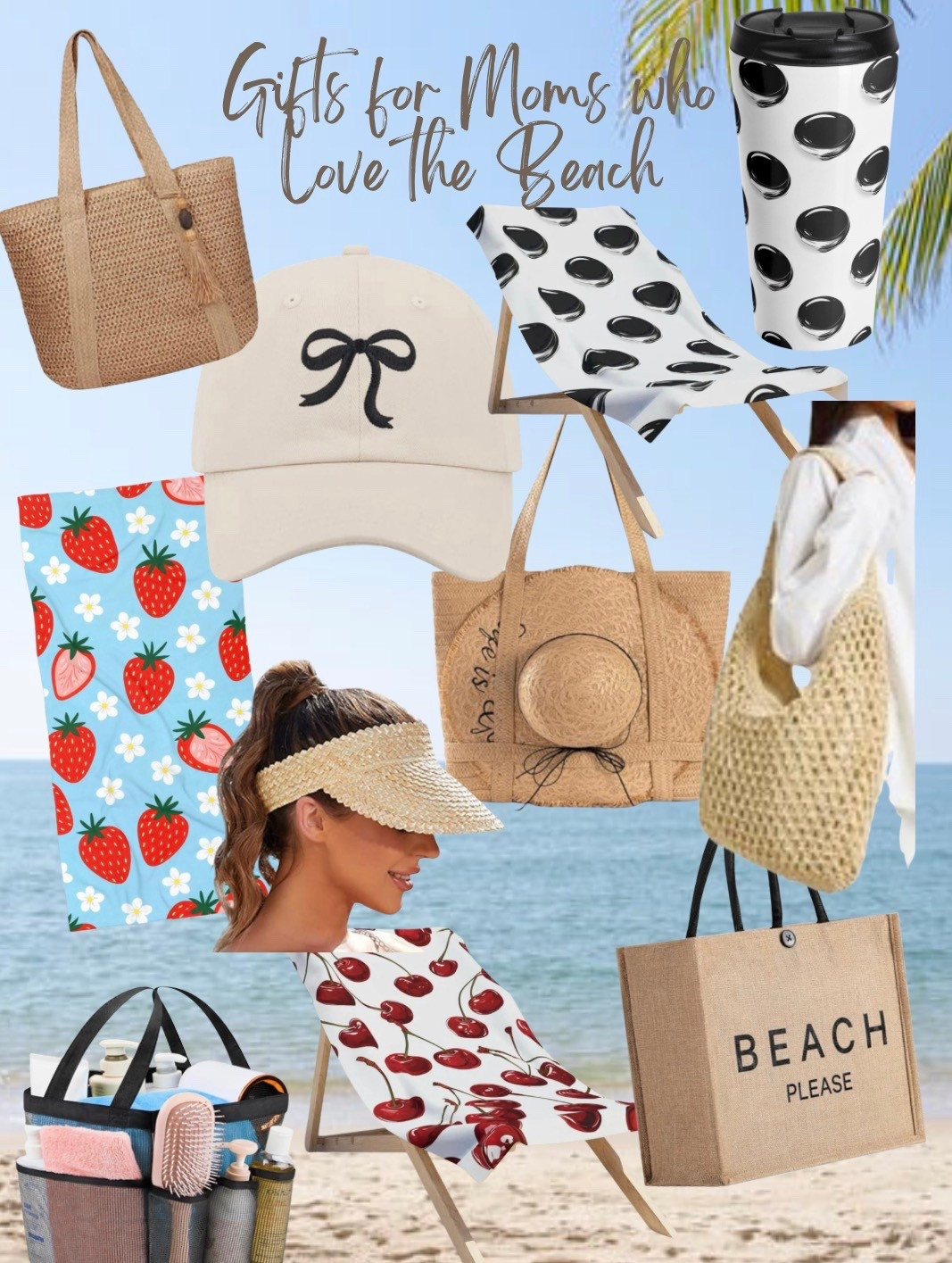 For the moms who live for salty air, sandy toes, and a perfectly packed beach bag 🌊☀️

These are the must-have beach gifts she’ll actually use all summer — from chic straw totes to cute lounge covers and effortless sun hats 🤍

Save this for Mother’s Day gifting (or treat yourself… because you deserve it too 😉)

Everything is linked in my LTK ✨
#MothersDayGifts #BeachMom #BeachStyle #SummerEssentials #BeachBagMustHaves

#LTKMothersDay #LTKSwim #LTKTravel