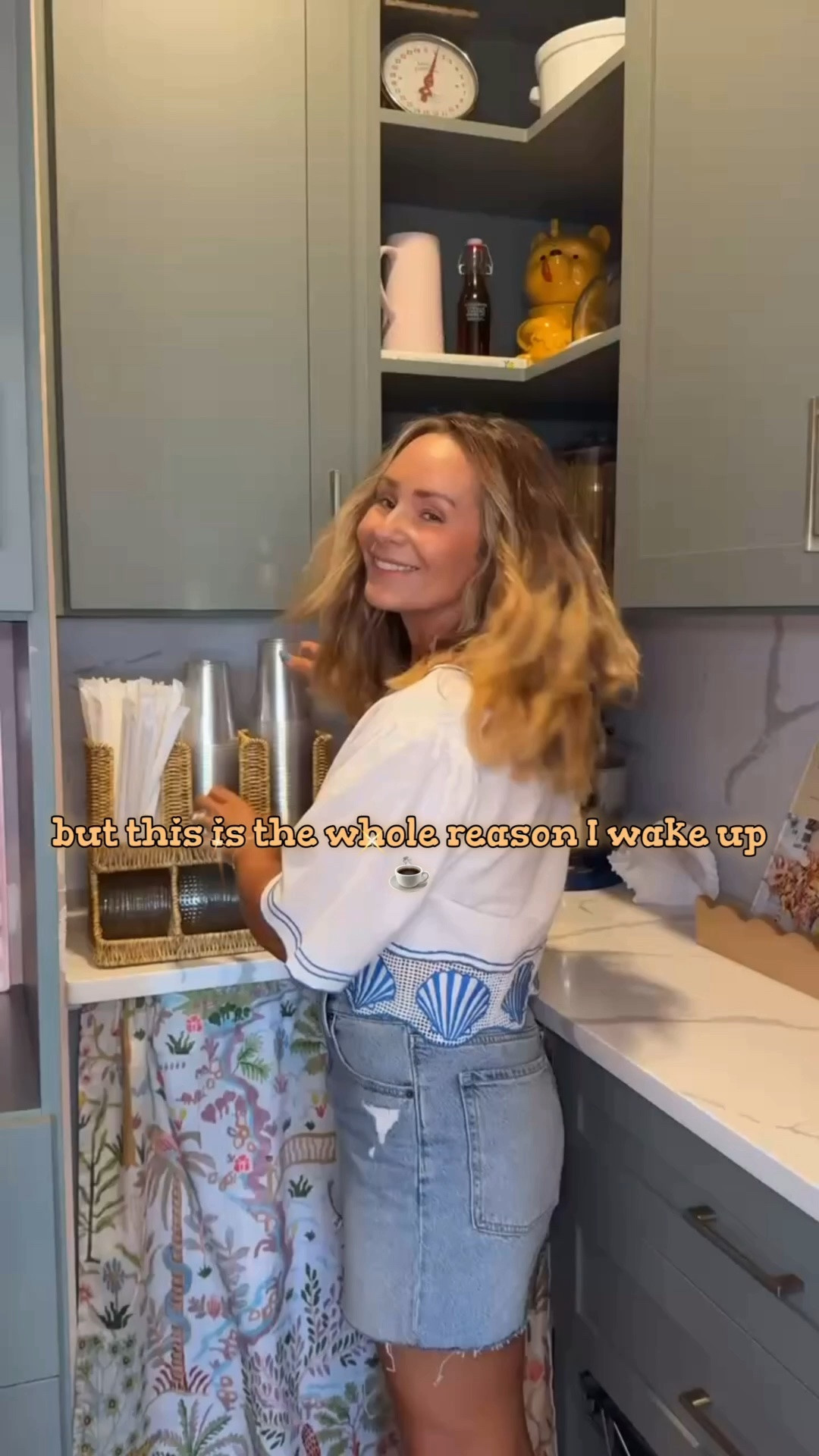 Not to be dramatic, but this is the whole reason I wake up. ☕️

My little morning coffee ritual — same mug energy, zero rushing, and yes, that container holding my to-go cups that made me feel like a person who has her life together. (Amazon. Obviously.)

Also, can we talk about oat milk? I switched a while back and I’m never going back — my gut has genuinely never been happier. I was a skeptic. I’m now the person who brings it up unprompted. This is me bringing it up unprompted.

Anyway. It’s the little rituals for me. What’s yours — coffee at home or drive-thru loyalty? Tell me below. 🤍